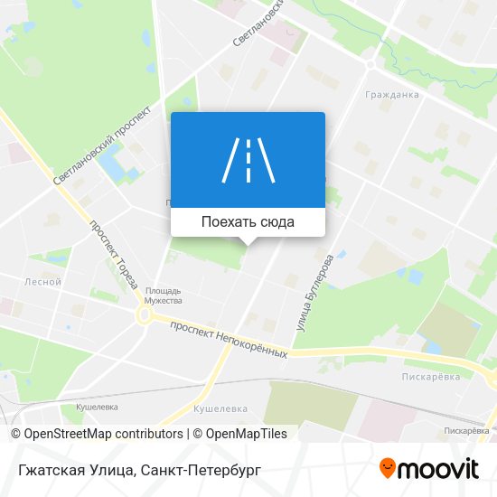 Карта Гжатская Улица