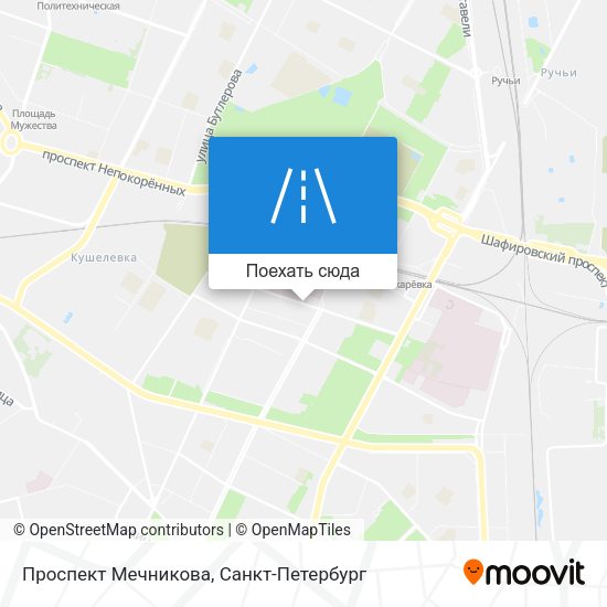 Карта Проспект Мечникова