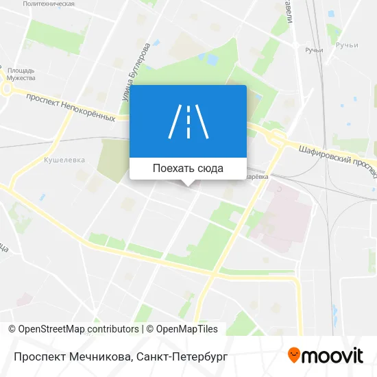 Карта Проспект Мечникова