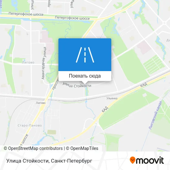 Карта Улица Стойкости