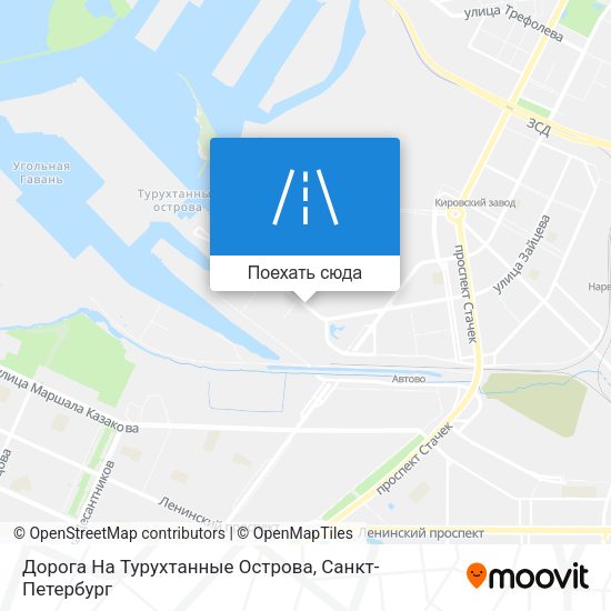 Карта Дорога На Турухтанные Острова