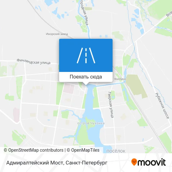 Карта Адмиралтейский Мост