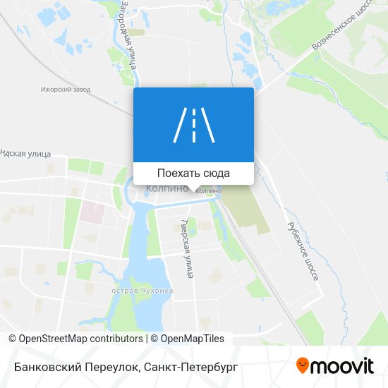 Карта Банковский Переулок