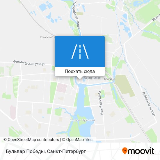 Карта Бульвар Победы