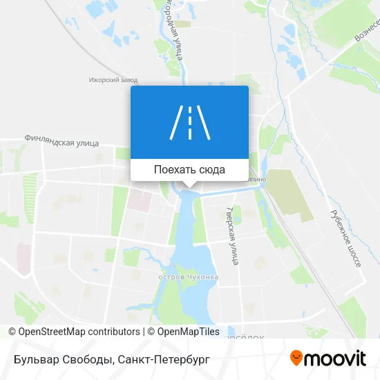 Карта Бульвар Свободы