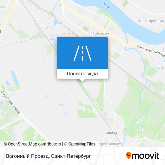 Карта Вагонный Проезд