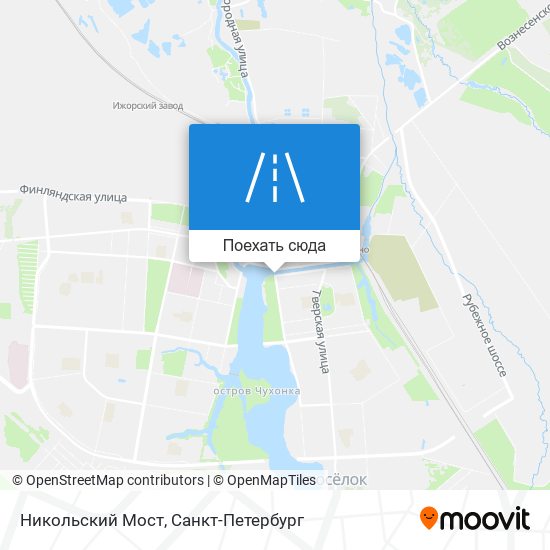 Карта Никольский Мост