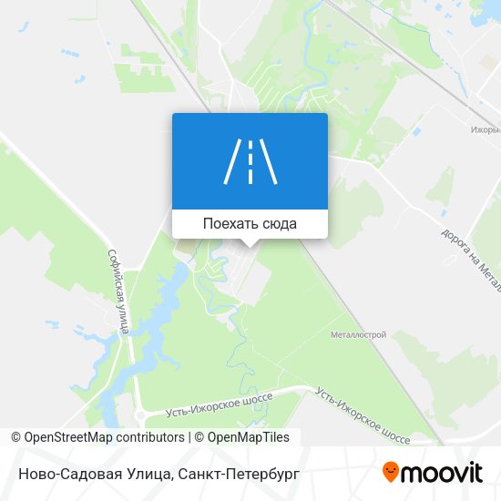 Карта Ново-Садовая Улица