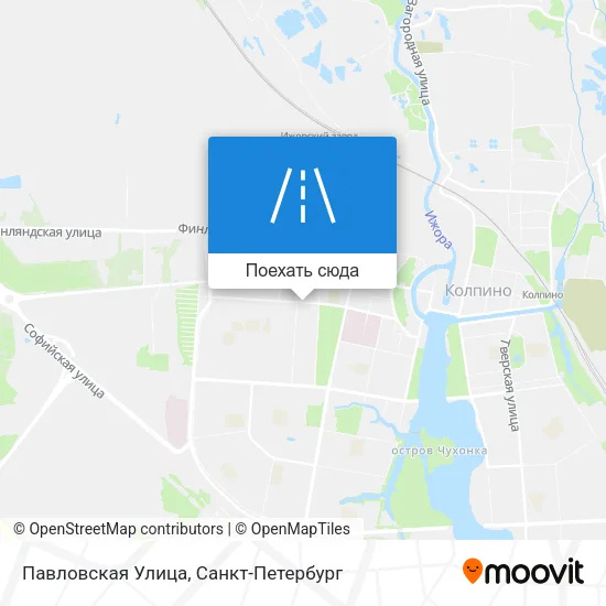 Карта Павловская Улица