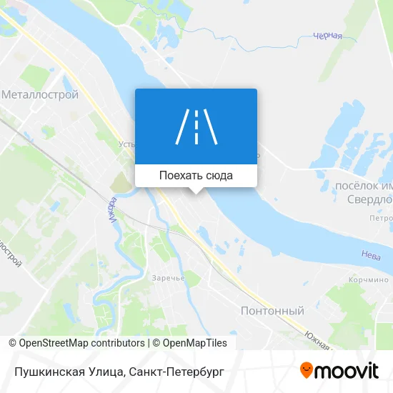 Карта Пушкинская Улица