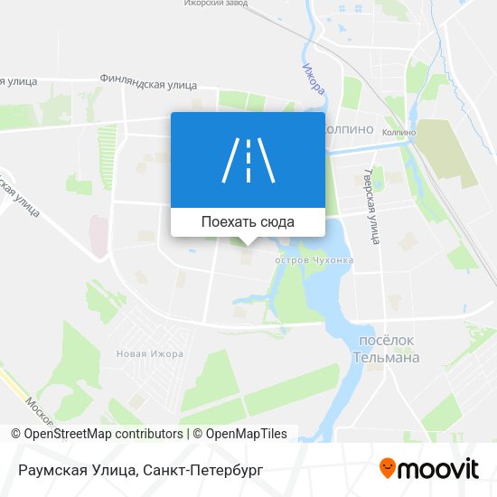 Карта Раумская Улица