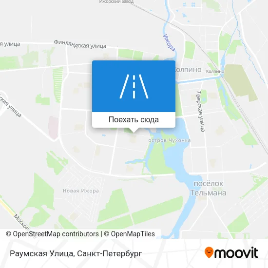 Карта Раумская Улица