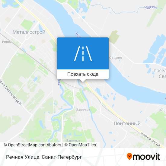 Карта Речная Улица