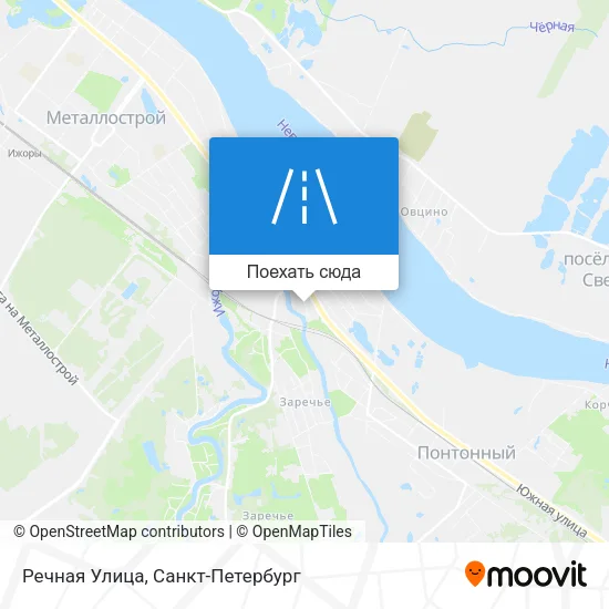 Карта Речная Улица