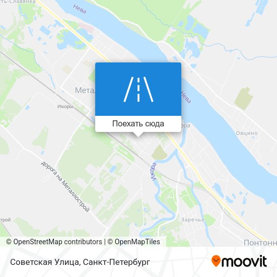 Карта Советская Улица