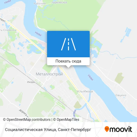 Карта Социалистическая Улица