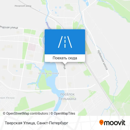 Карта Тверская Улица