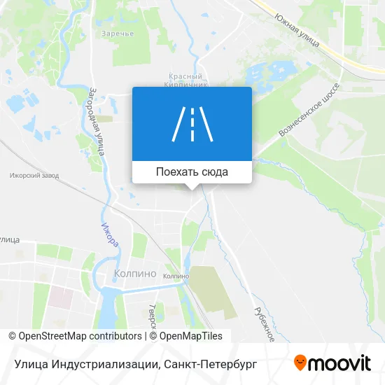 Карта Улица Индустриализации
