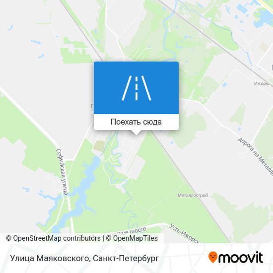 Карта Улица Маяковского