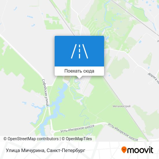 Карта Улица Мичурина