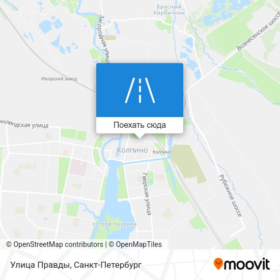 Карта Улица Правды