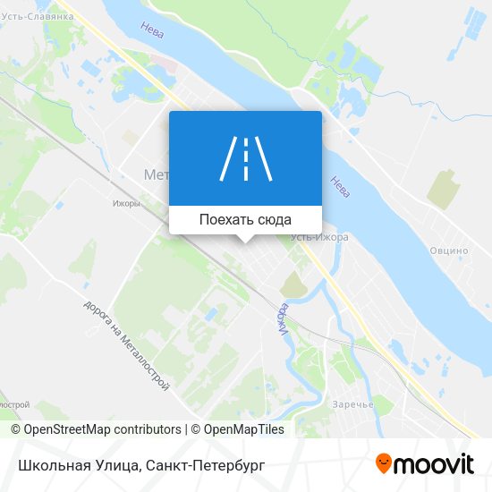 Карта Школьная Улица
