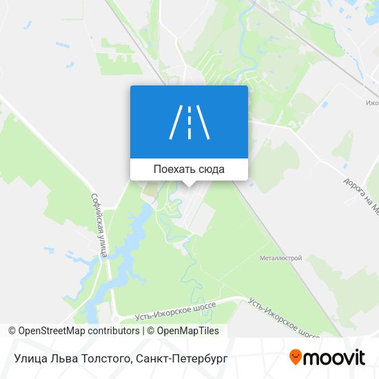 Карта Улица Льва Толстого