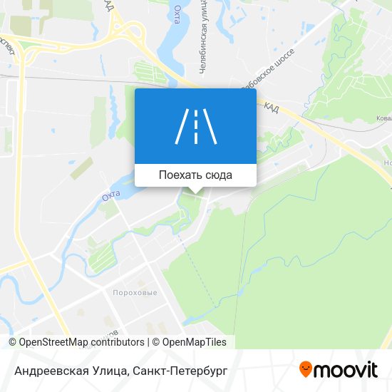 Карта Андреевская Улица