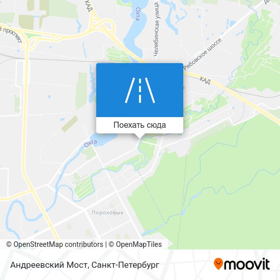 Карта Андреевский Мост