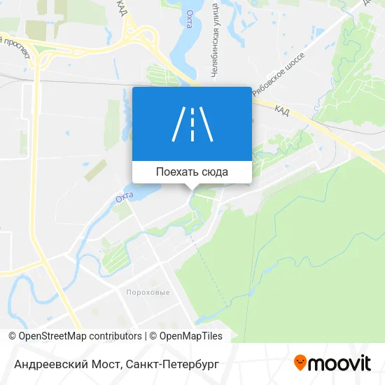 Карта Андреевский Мост