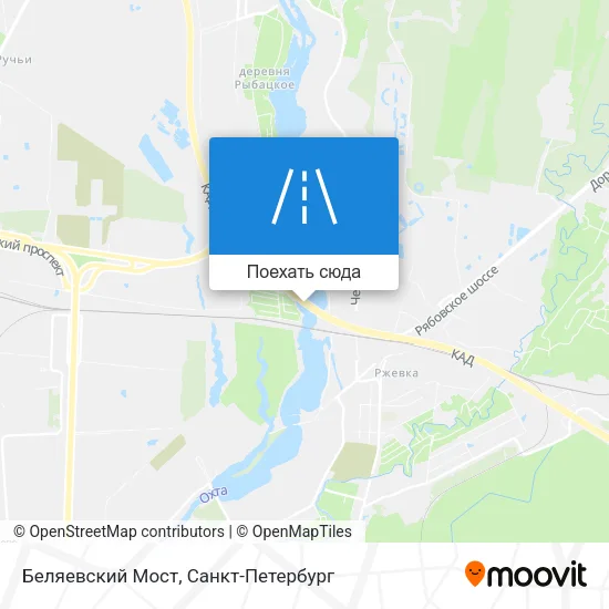 Карта Беляевский Мост