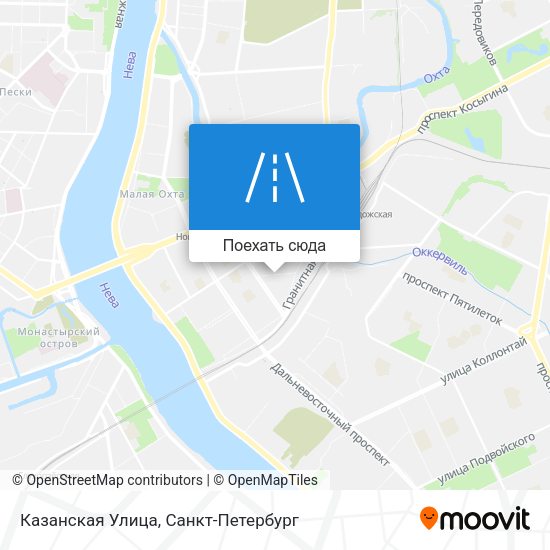 Карта Казанская Улица