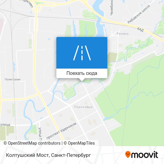 Карта Колтушский Мост