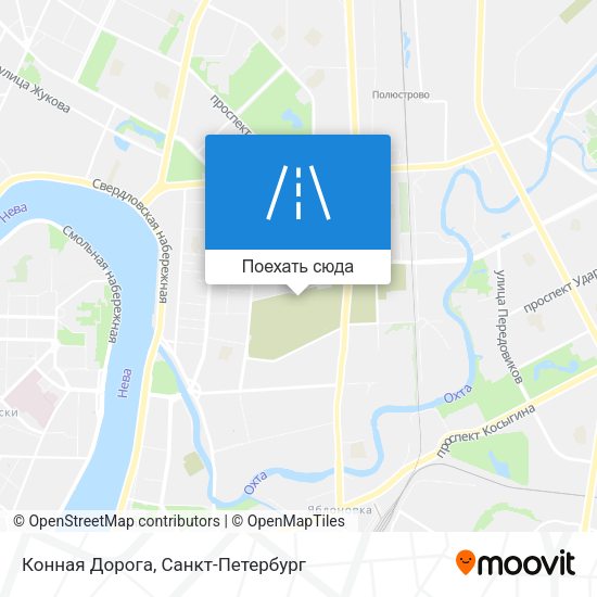 Карта Конная Дорога