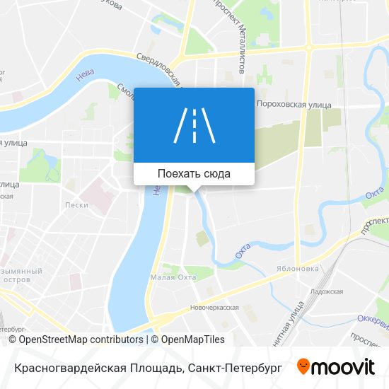 Карта Красногвардейская Площадь