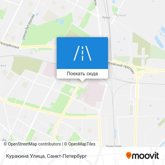 Карта Куракина Улица