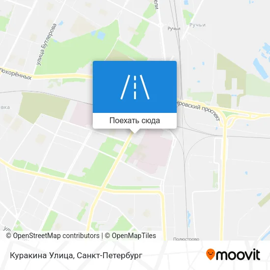 Карта Куракина Улица