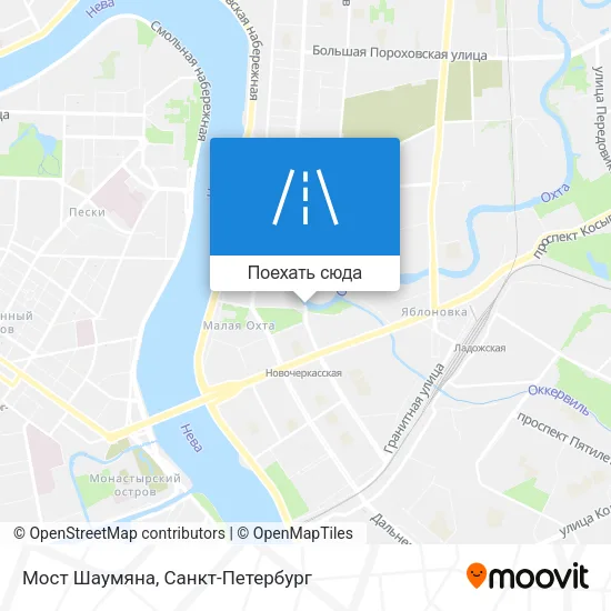 Карта Мост Шаумяна