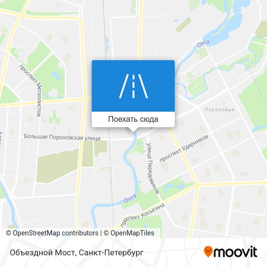 Карта Объездной Мост