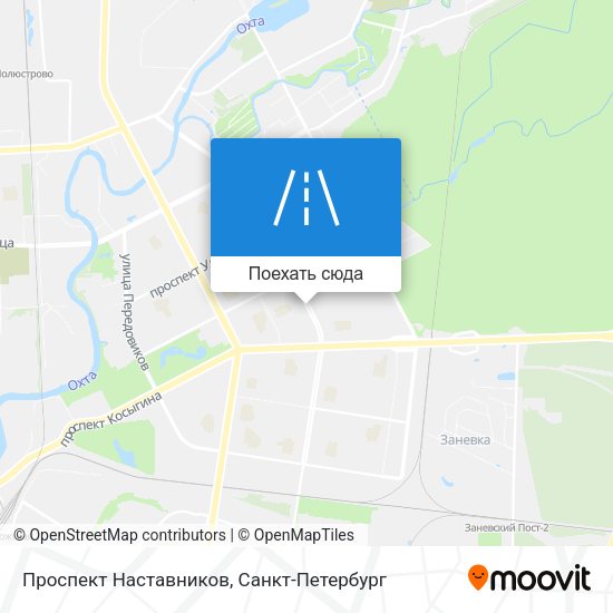 Карта Проспект Наставников