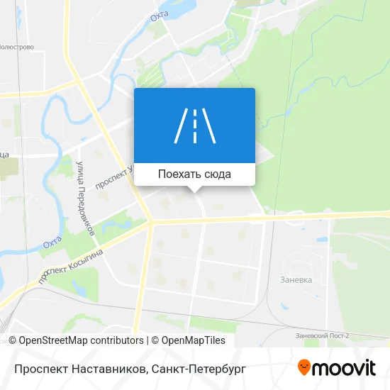 Карта Проспект Наставников