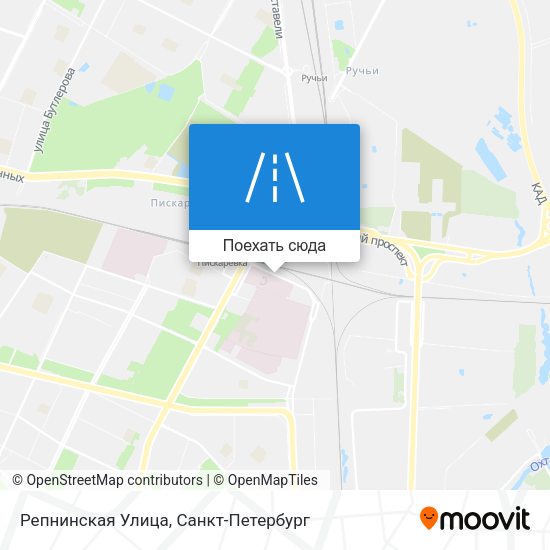 Карта Репнинская Улица