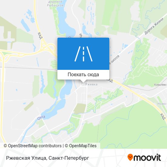 Карта Ржевская Улица