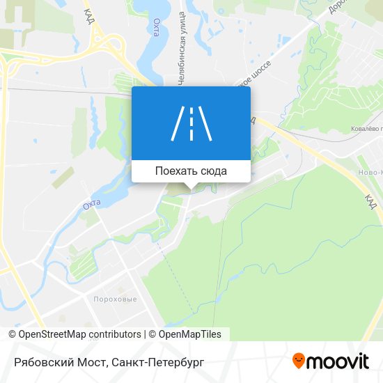 Карта Рябовский Мост