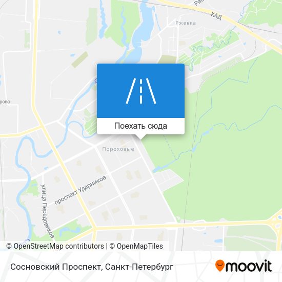 Карта Сосновский Проспект