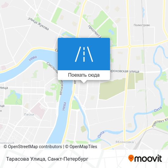 Карта Тарасова Улица
