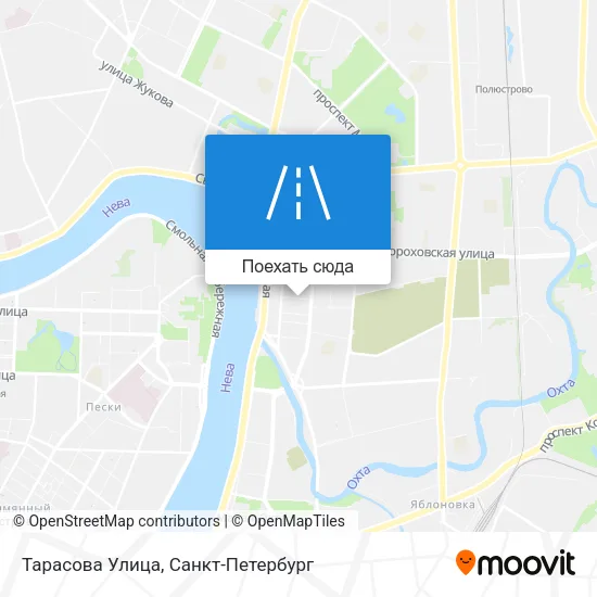 Карта Тарасова Улица