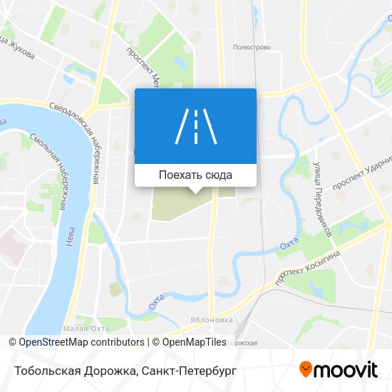Карта Тобольская Дорожка