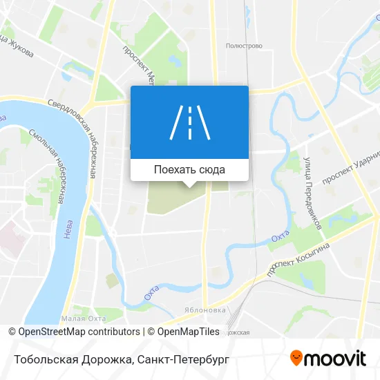 Карта Тобольская Дорожка