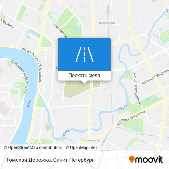 Карта Томская Дорожка